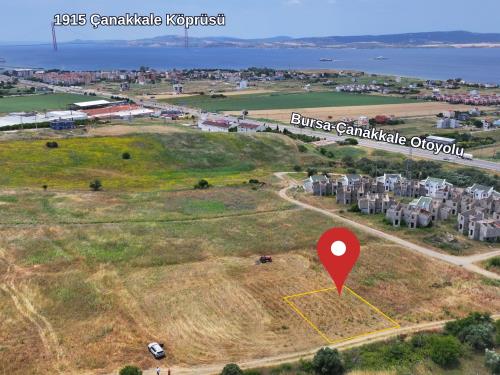314M² YERİ YÜKSEKTE HEMEN İNŞAAT YAPILABİLİR HARİKA MNZ SATILIK ARSA